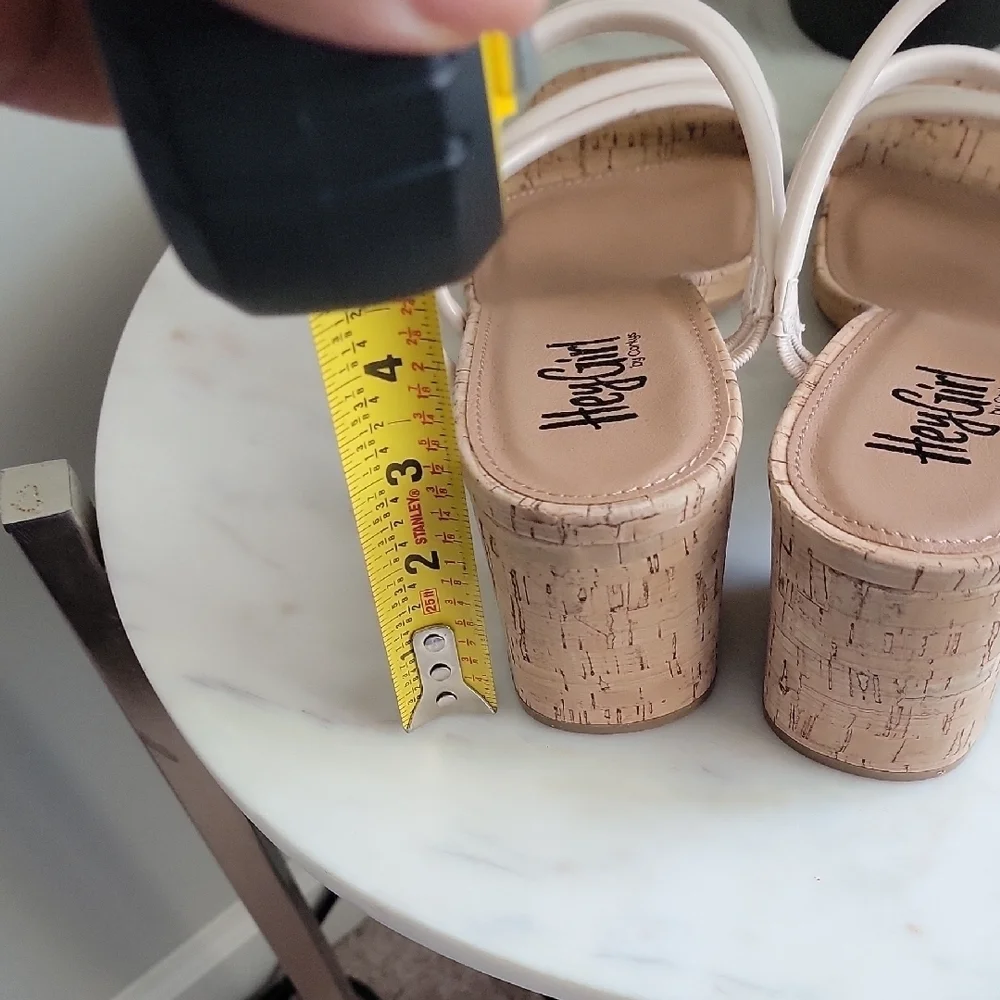 Corkys Cream Strappy Sandals